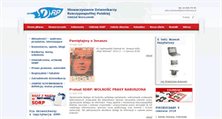 Desktop Screenshot of dziennikarzerp.pl